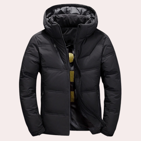 Heren Winterjacke met Capuchon 1