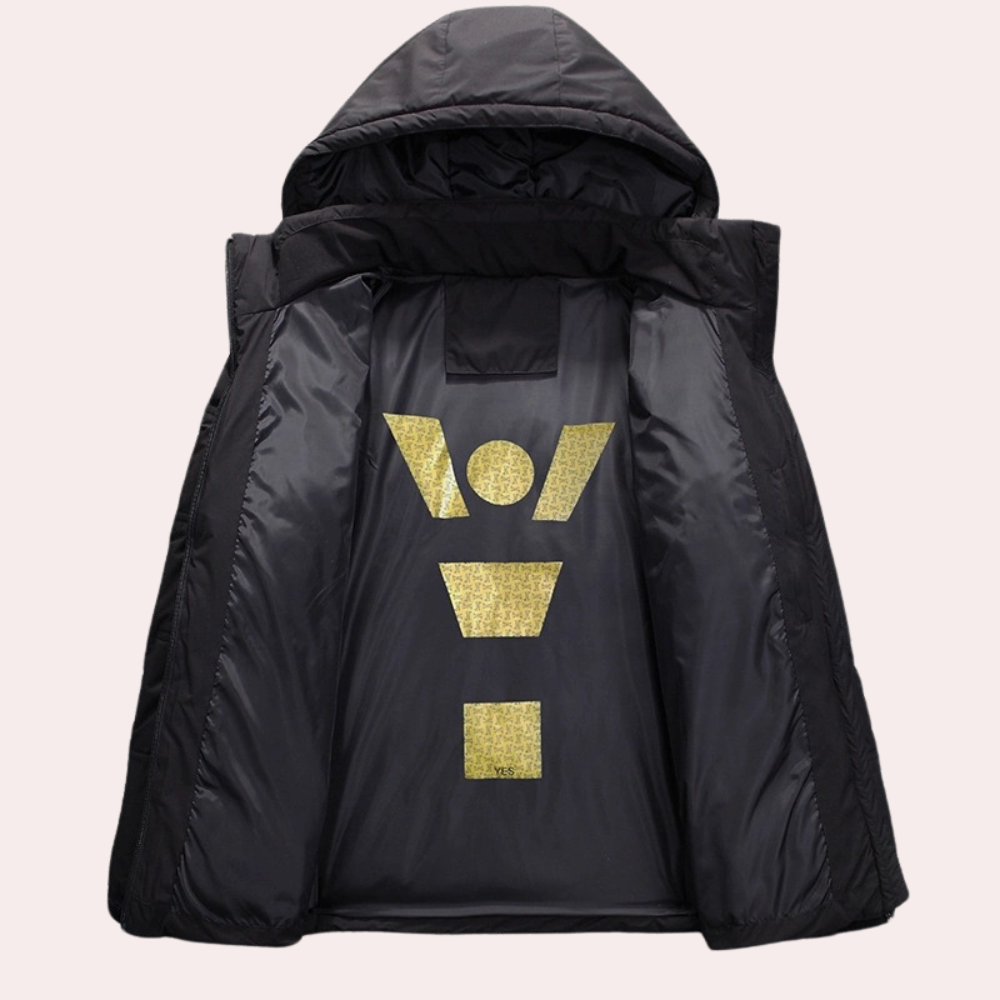 Heren Winterjacke met Capuchon 2