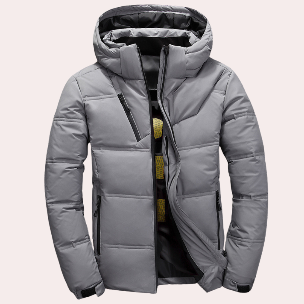 Heren Winterjacke met Capuchon 4
