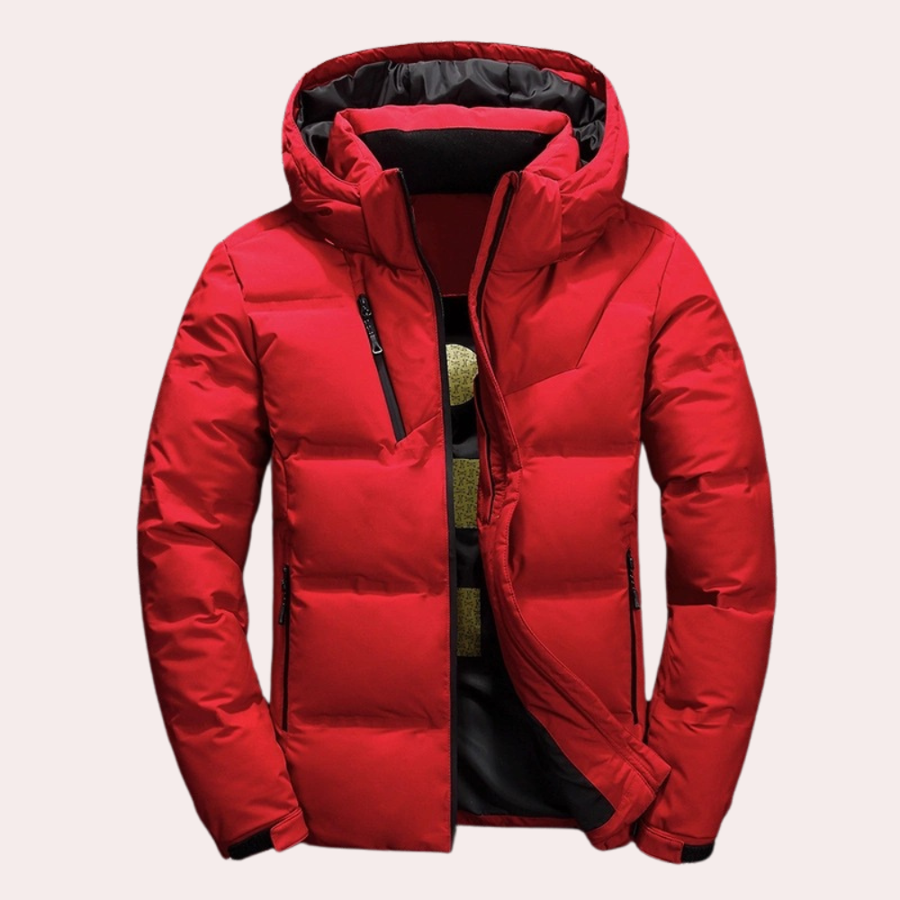 Heren Winterjacke met Capuchon 5