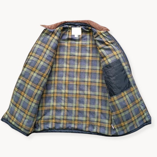 Heren Winterjas Lichtgewicht Gewatteerd Met Verfijnde Kraag 2