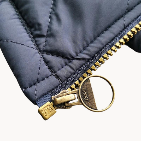 Heren Winterjas Lichtgewicht Gewatteerd Met Verfijnde Kraag 5