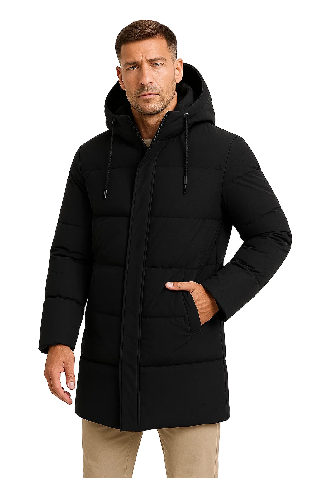 Heren Winterjas Waterdicht Puffer Jacket 0