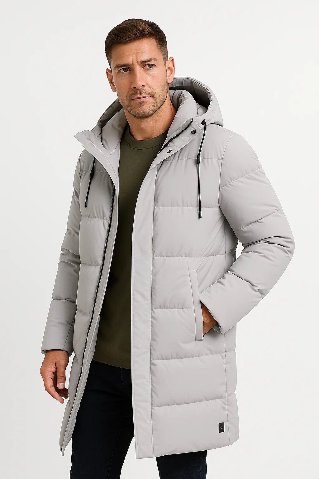 Heren Winterjas Waterdicht Puffer Jacket 1