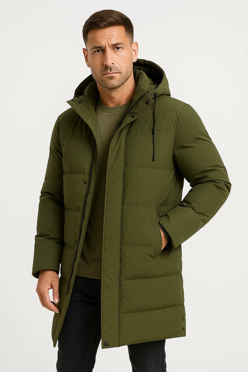 Heren Winterjas Waterdicht Puffer Jacket 2