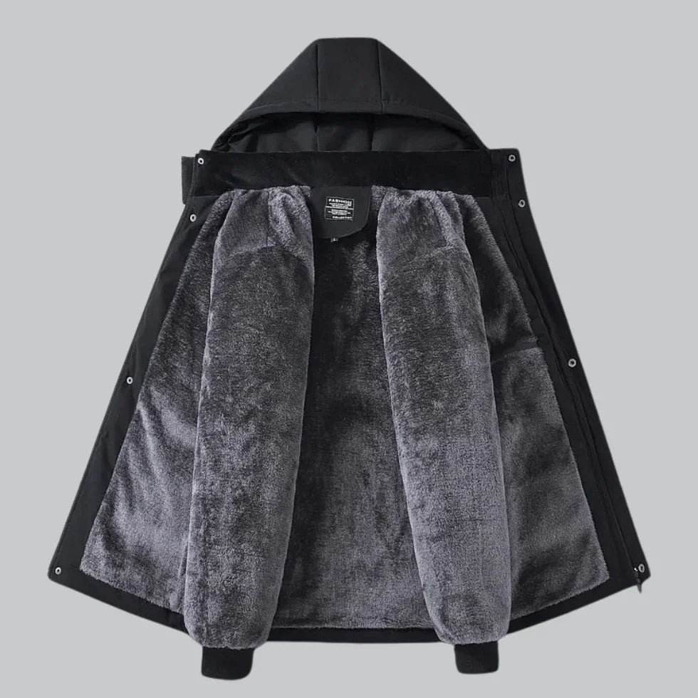 Heren Winterjas Waterdicht met Fleece Voering 2
