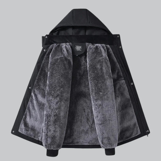 Heren Winterjas Waterdicht met Fleece Voering 2