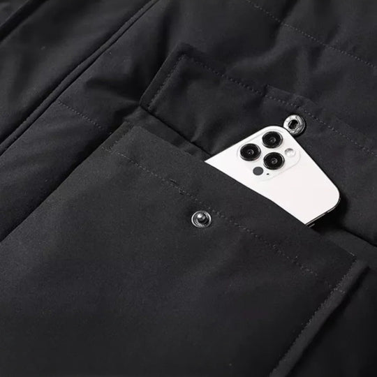 Heren Winterjas Waterdicht met Fleece Voering 7