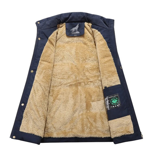 Heren Winterparka Met Afneembare Kapuze en Modern Design 4