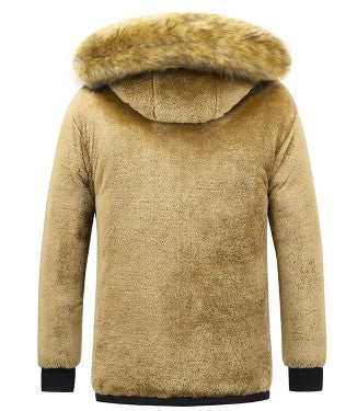 Heren Winterparka Met Afneembare Kapuze en Modern Design 5