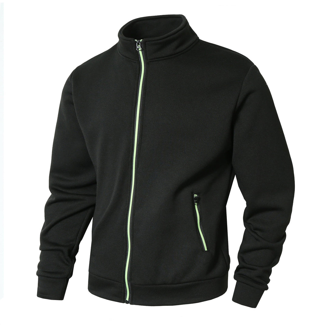 Heren Zip-Up Jacket Fleece Gevoerd 0