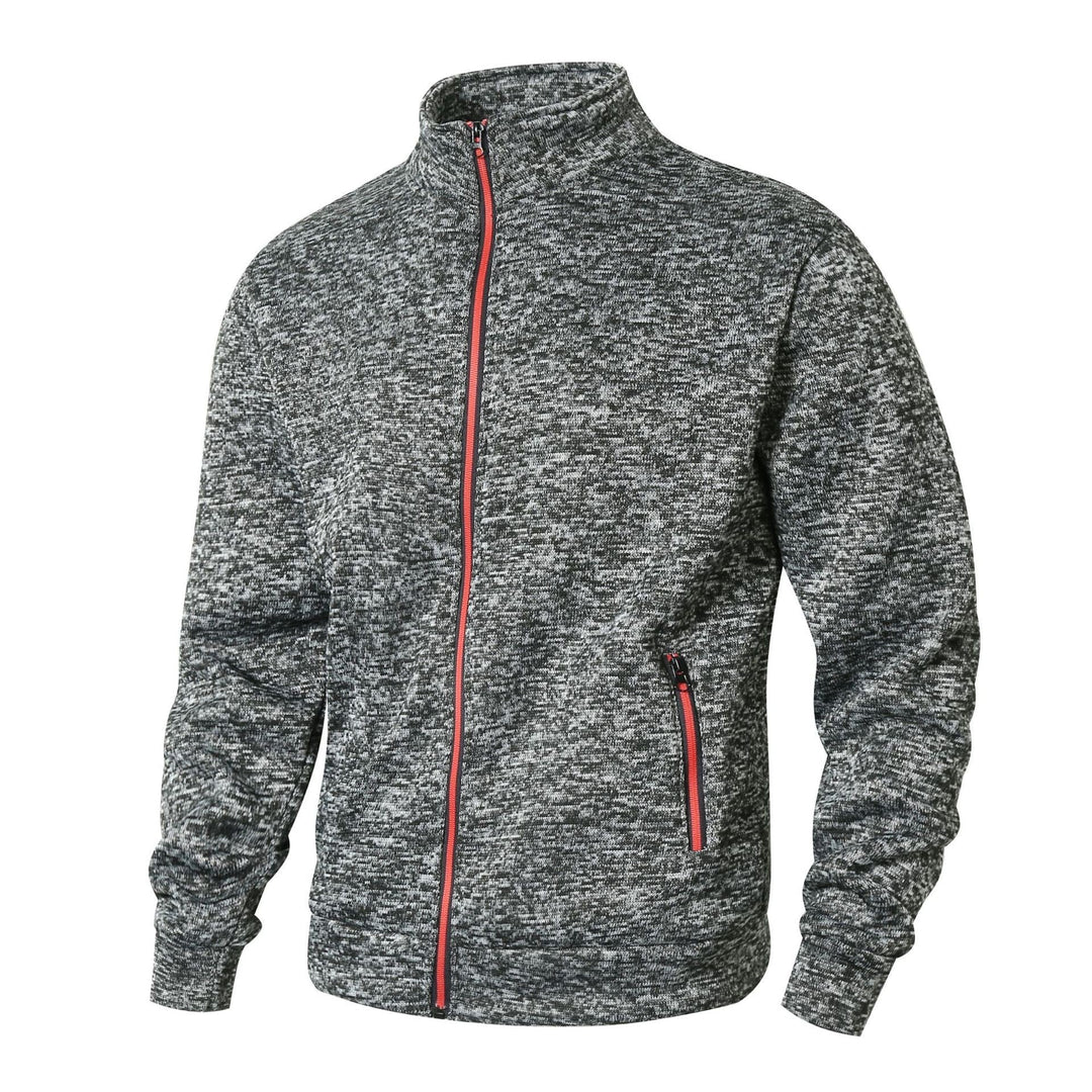Heren Zip-Up Jacket Fleece Gevoerd 1