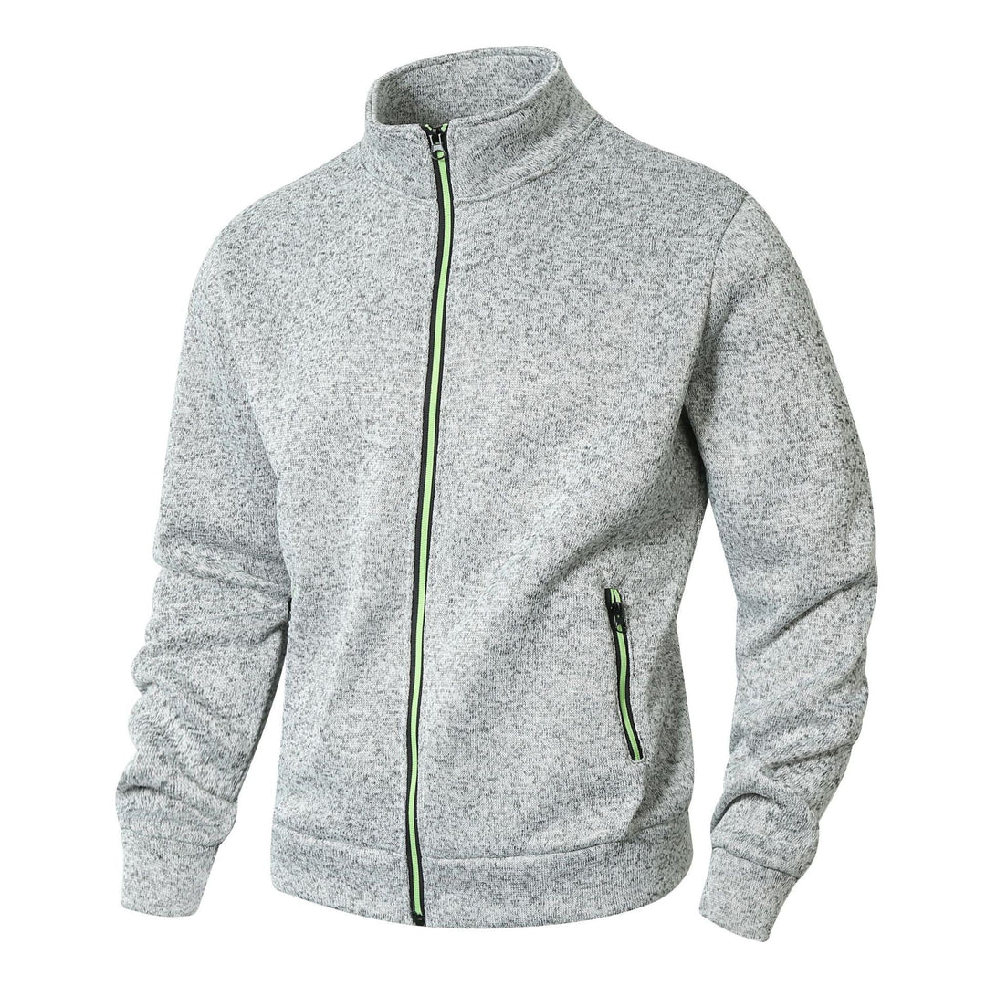 Heren Zip-Up Jacket Fleece Gevoerd 2