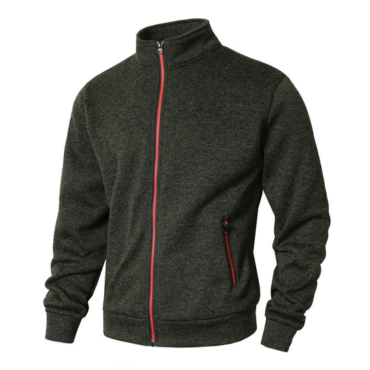 Heren Zip-Up Jacket Fleece Gevoerd 4