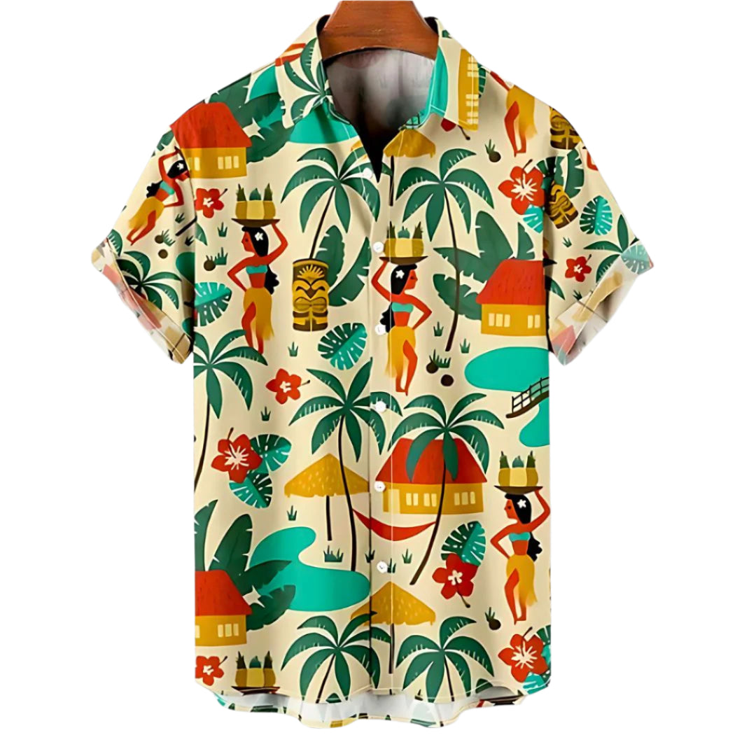 Heren Zomer Shirt Luchtig en Comfortabel 0
