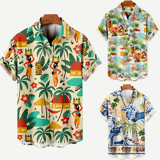 Heren Zomer Shirt Luchtig en Comfortabel 3