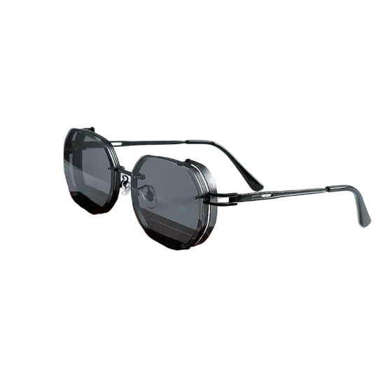 Heren Zonnebril Stalen Frame 0