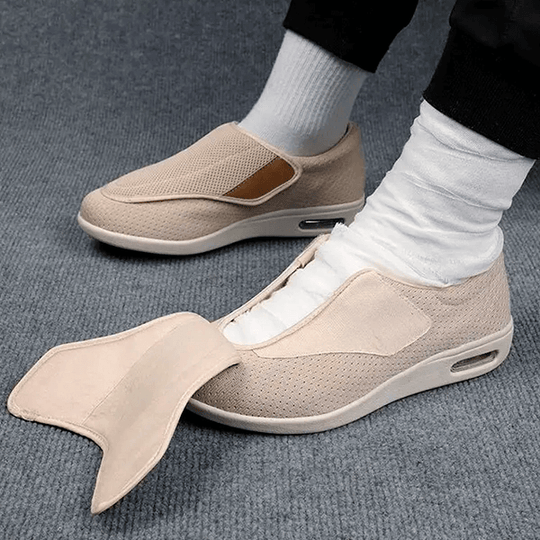 Heren en Dames Comfortabele Brede Schoenen Met Flexibele Zool 0