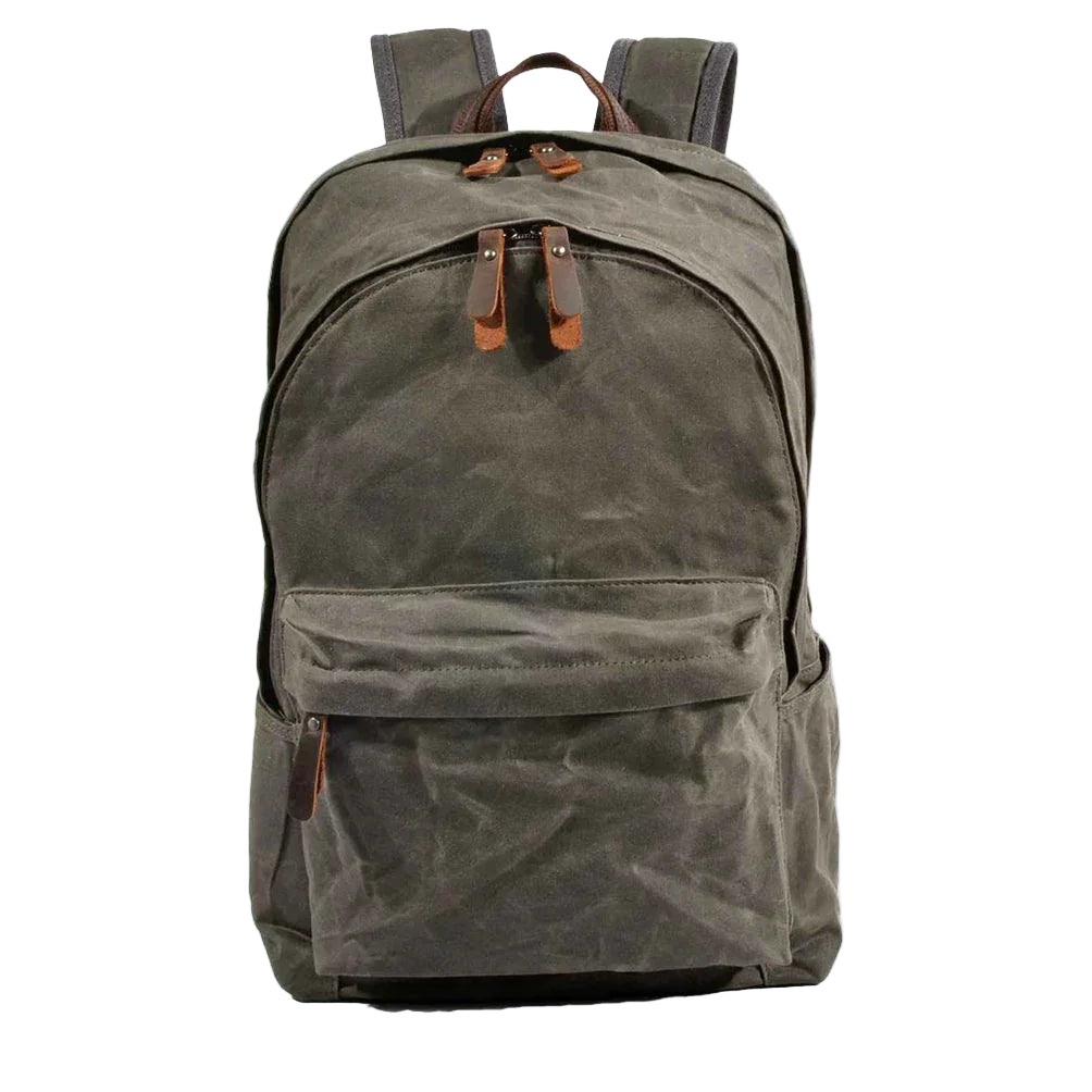 Herenrugzak Waterdicht Canvas Vintage Stijl 0