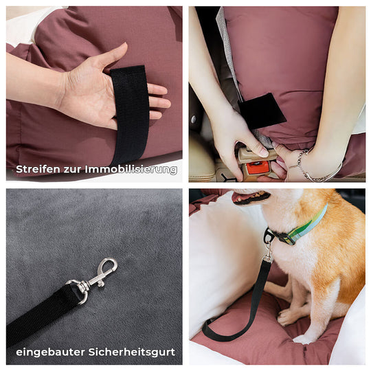 Honden Autobed Multifunctioneel voor Comfortabele Rit 3
