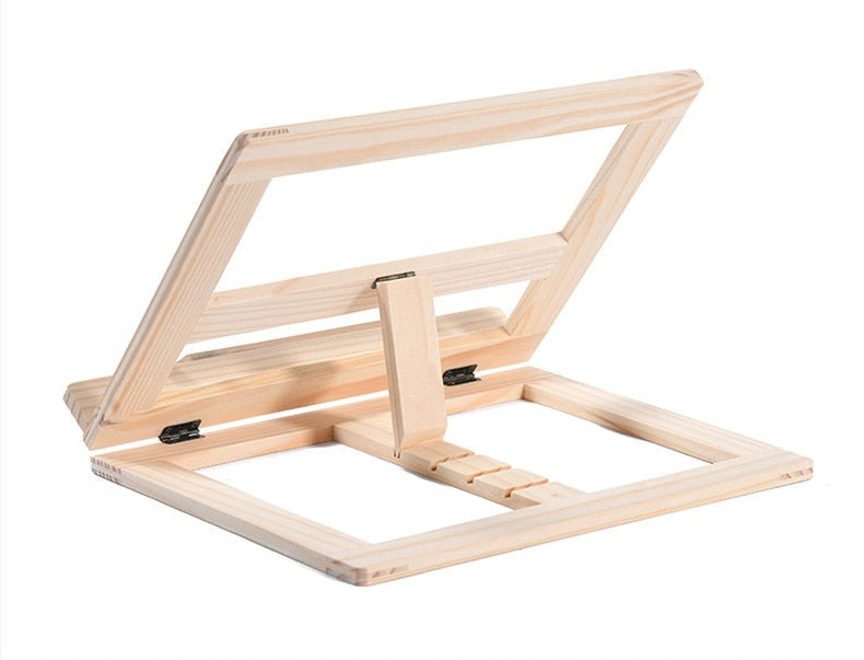 Houten Boekenhouder Multifunctioneel 8