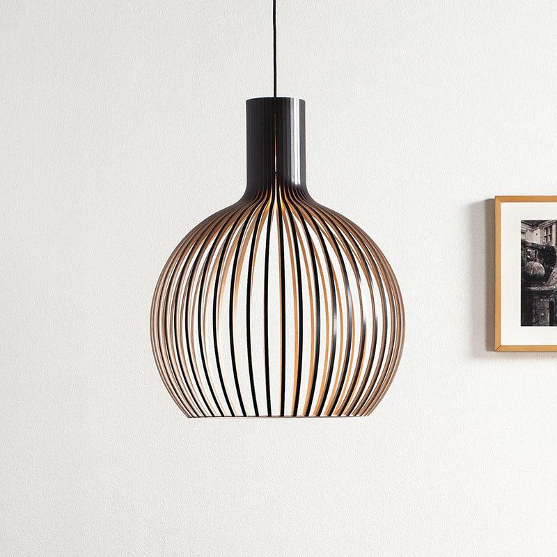 Houten Hanglamp Verstelbaar Natuurlijk Design 5
