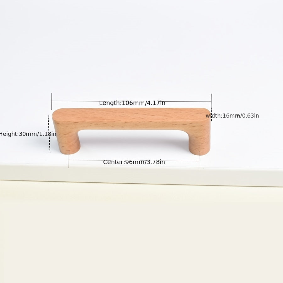 Houten Kastgrepen Modern Rustiek 0
