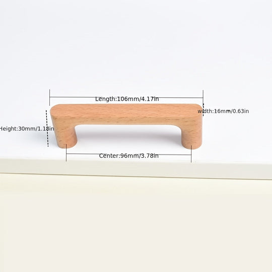 Houten Kastgrepen Modern Rustiek 0