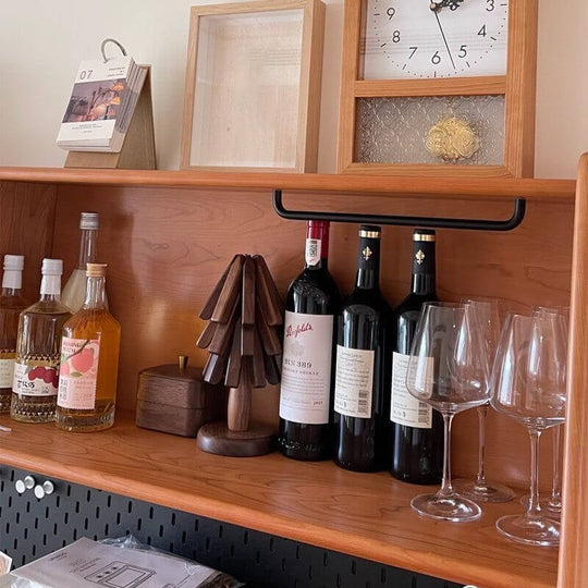 Houten Onderzetter Set voor Tafel en Aanrecht 6