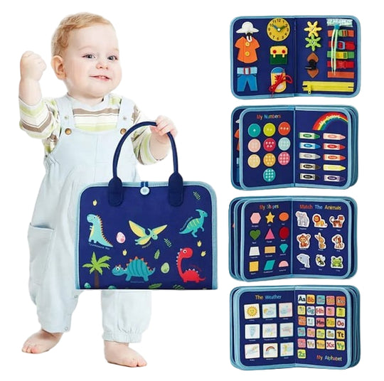 Interactief Educatief Boek voor Kinderen vanaf 1 Jaar met Motorische Activiteiten 0