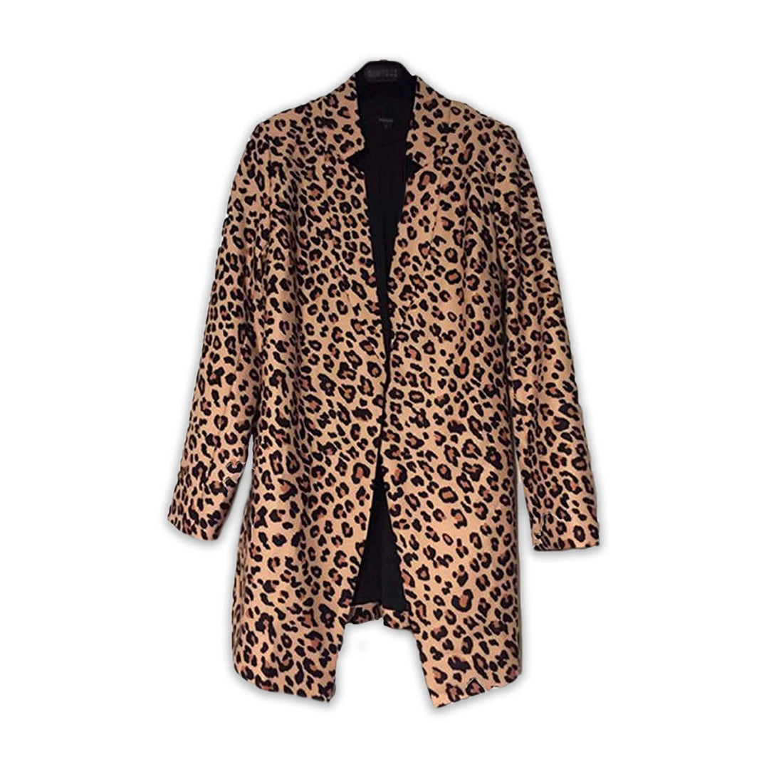 Dames Blazer met luipaardprint