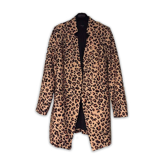 Dames Blazer met luipaardprint