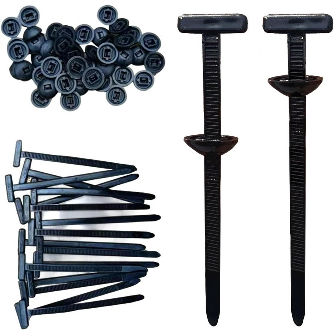 Kabelbinders voor Auto Onderhoud Gereedschapsloze Montage Set van 50 of 200 Stuks 0