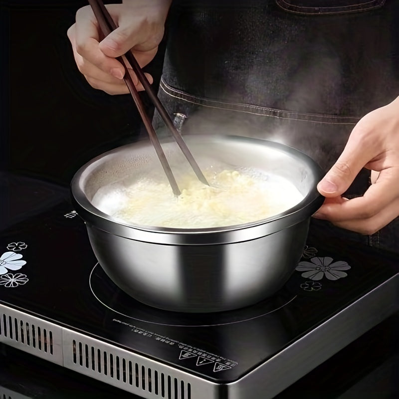 Keuken Set Mengkom en Vergiet RVS 8