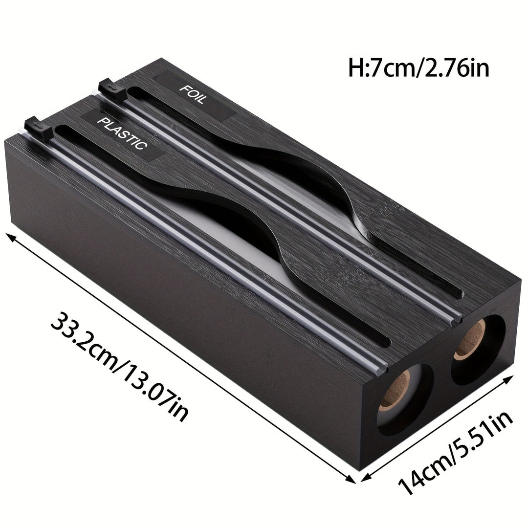 Keukenfolie Dispenser met Snijmes en Dubbele Gleuf 5