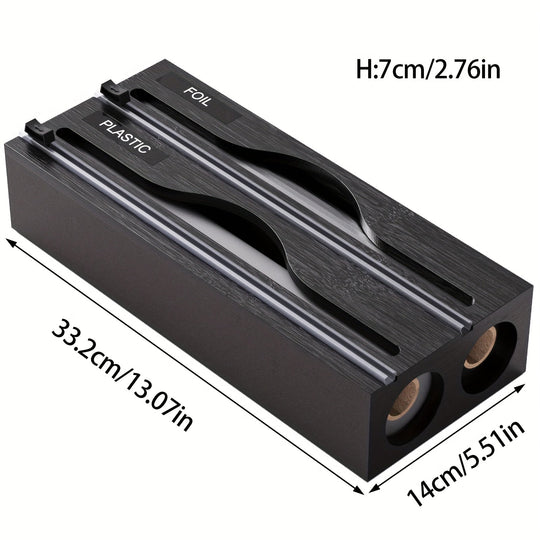 Keukenfolie Dispenser met Snijmes en Dubbele Gleuf 5