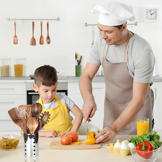 Keukengereedschapset 11-Delig met Houder voor de Keuken 1