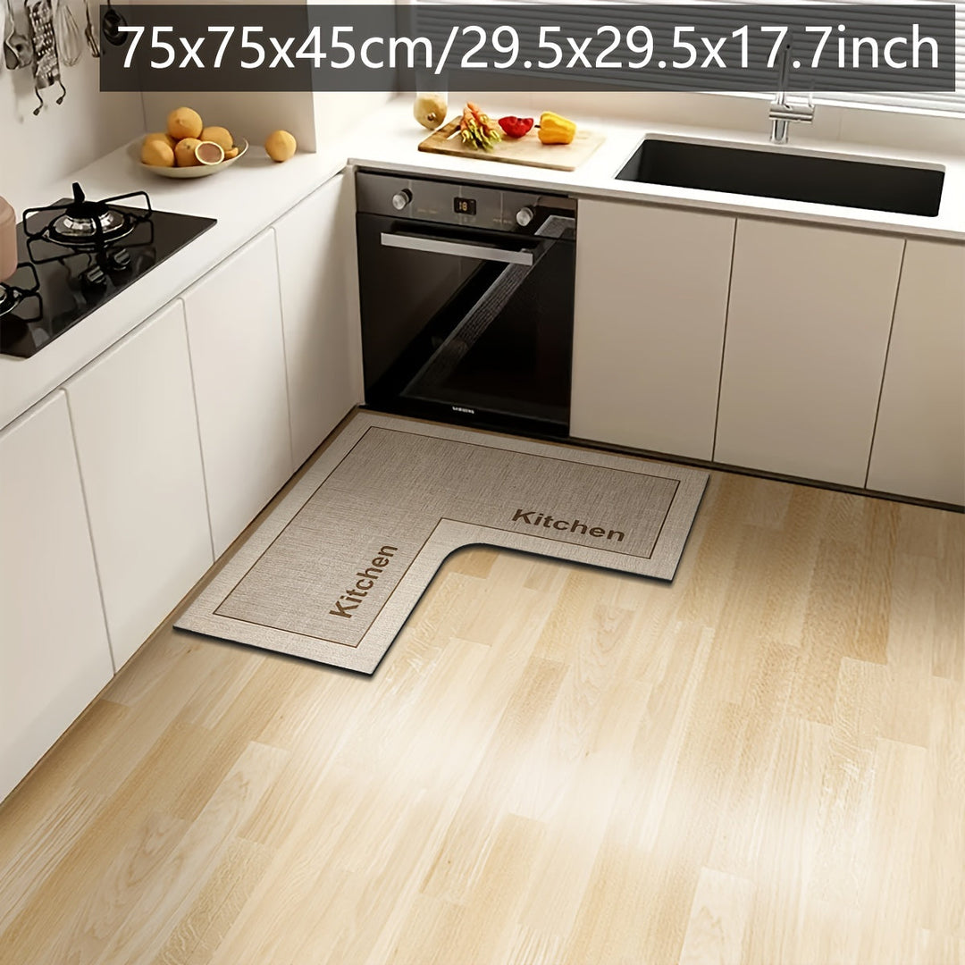 Keukenmat L-vormig Antislip voor Comfortabel Koken 7