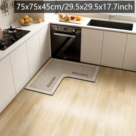 Keukenmat L-vormig Antislip voor Comfortabel Koken 7