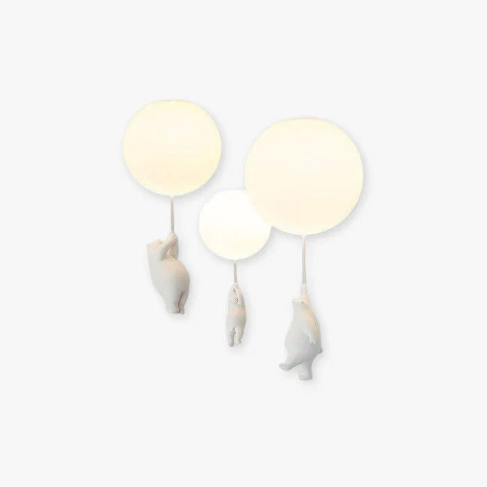 Kinder Plafondlamp Beer en Ballon 1