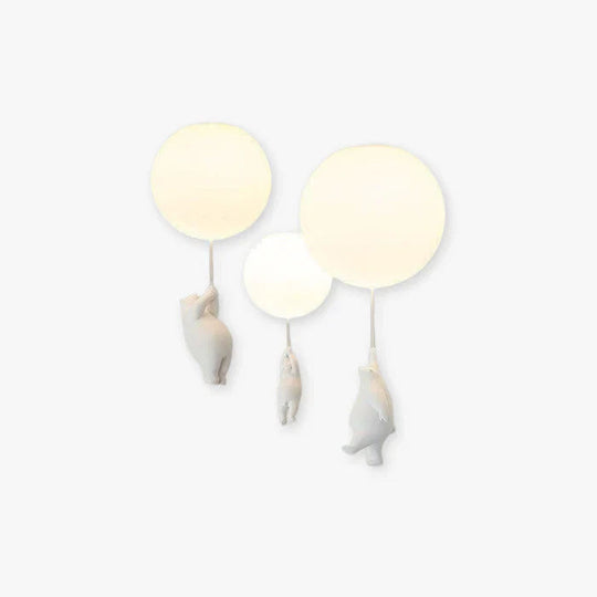 Kinder Plafondlamp Beer en Ballon 1
