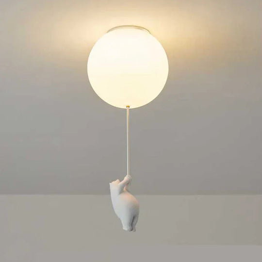 Kinder Plafondlamp Beer en Ballon 10