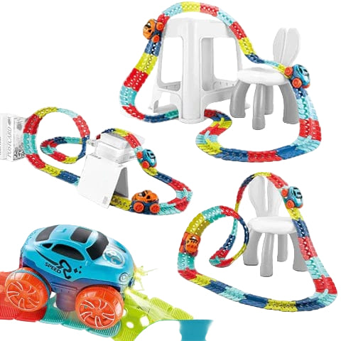 Kinderen Magnetische Autospeelbaan 4