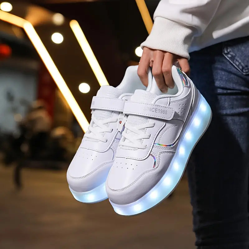 Kinderen Rolschoenen Sneakers met Verlichting 1