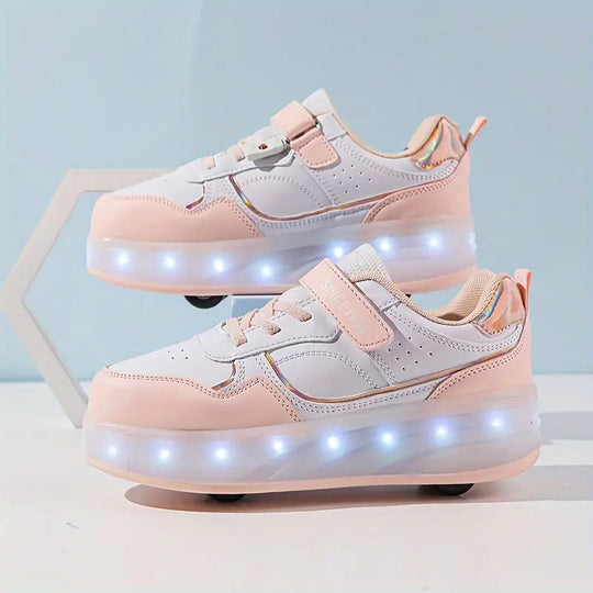 Kinderen Rolschoenen Sneakers met Verlichting 2