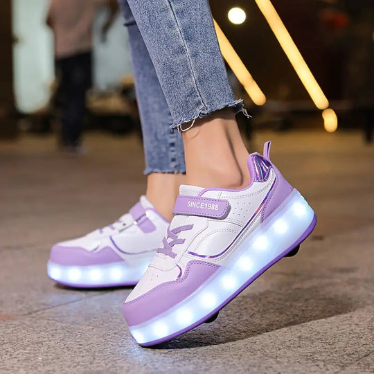 Kinderen Rolschoenen Sneakers met Verlichting 5