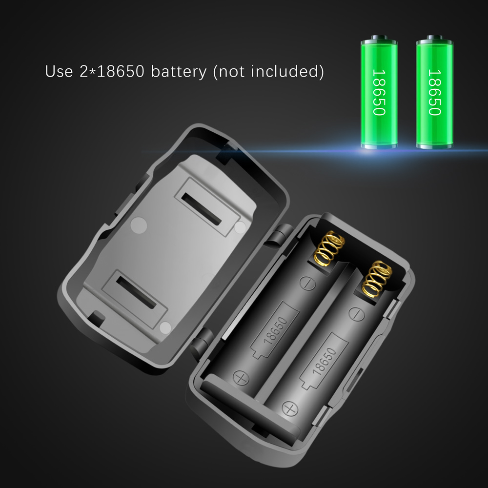 LED Hoofdlamp USB-oplaadbaar met Meerdere Lichtmodi 8