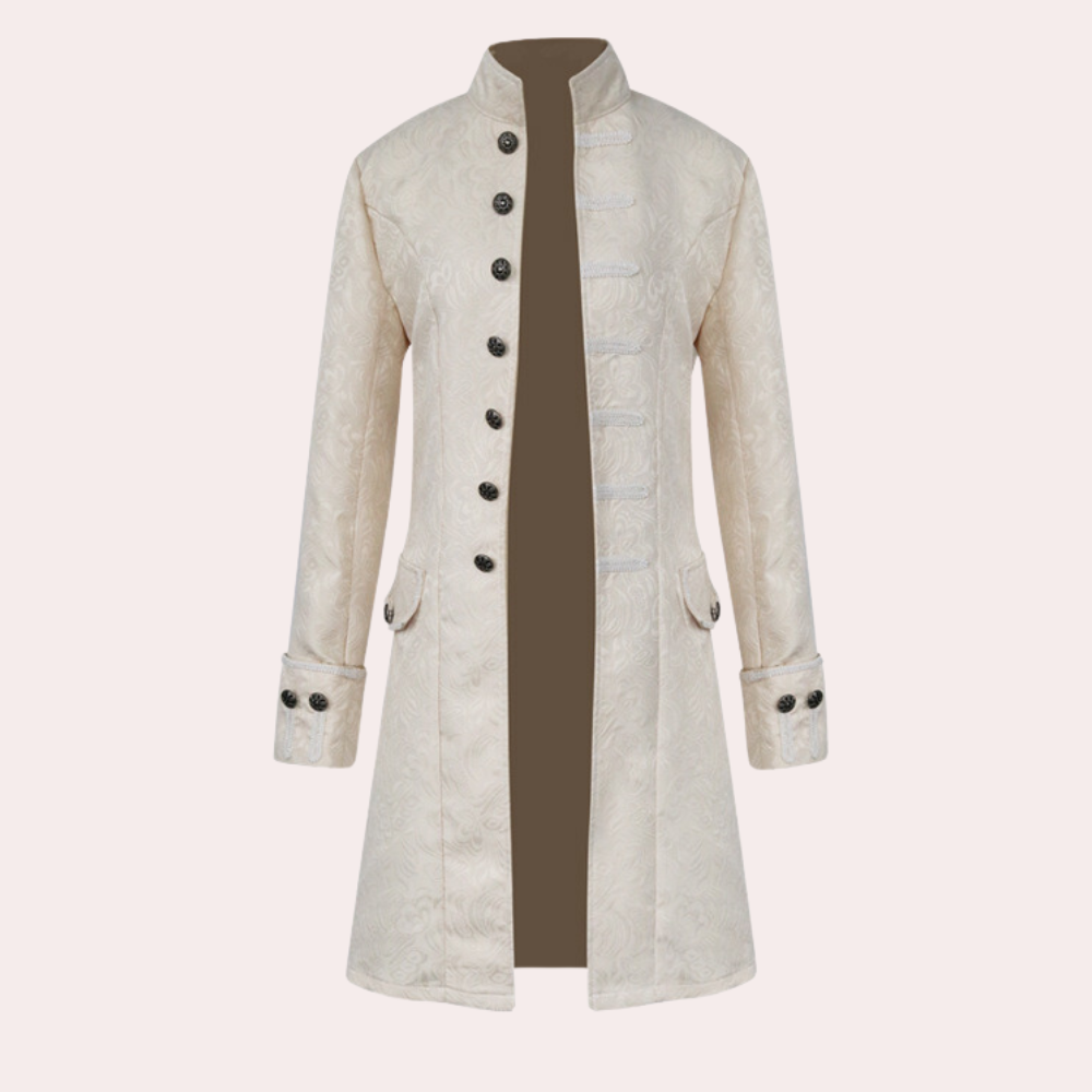 Lange Middenleeuwse Frakke voor Mannen 5