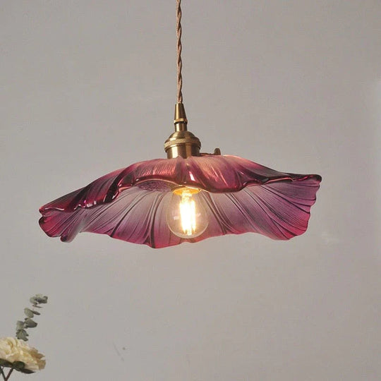 Lotus Glas Lamp voor Sfeervolle Verlichting 1