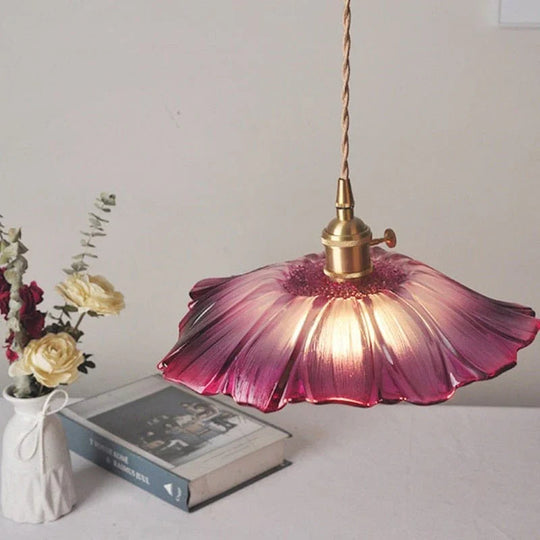 Lotus Glas Lamp voor Sfeervolle Verlichting 3